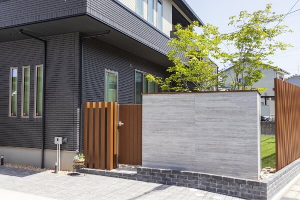 エクステリアの種類と効果のイメージ画像