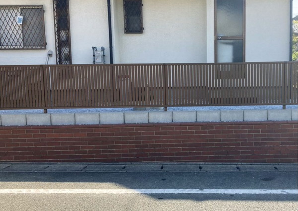 フェンスの施工事例画像