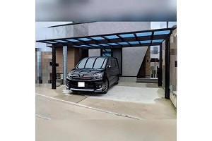 エクステリア工事キロのカーポートの施工事例画像