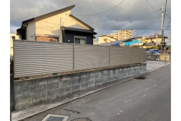 フェンスの施工事例画像