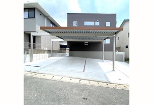 Nisshoのカーポートの施工事例画像