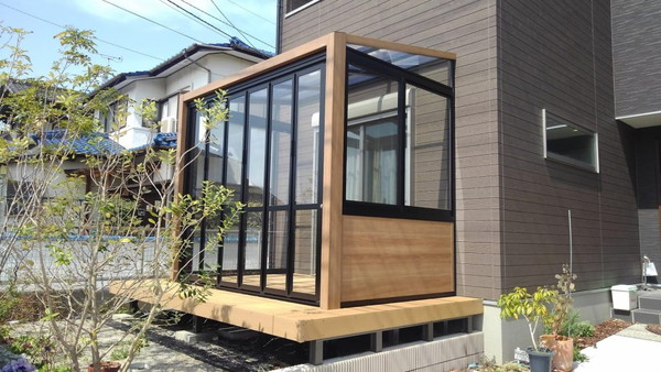 サンルームの施工事例画像